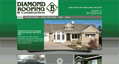 Desktop Screenshot of diamondbroofing.com